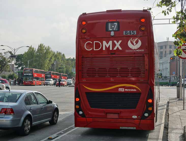 MB Metrobus ADL Enviro500MMC 845 & 922